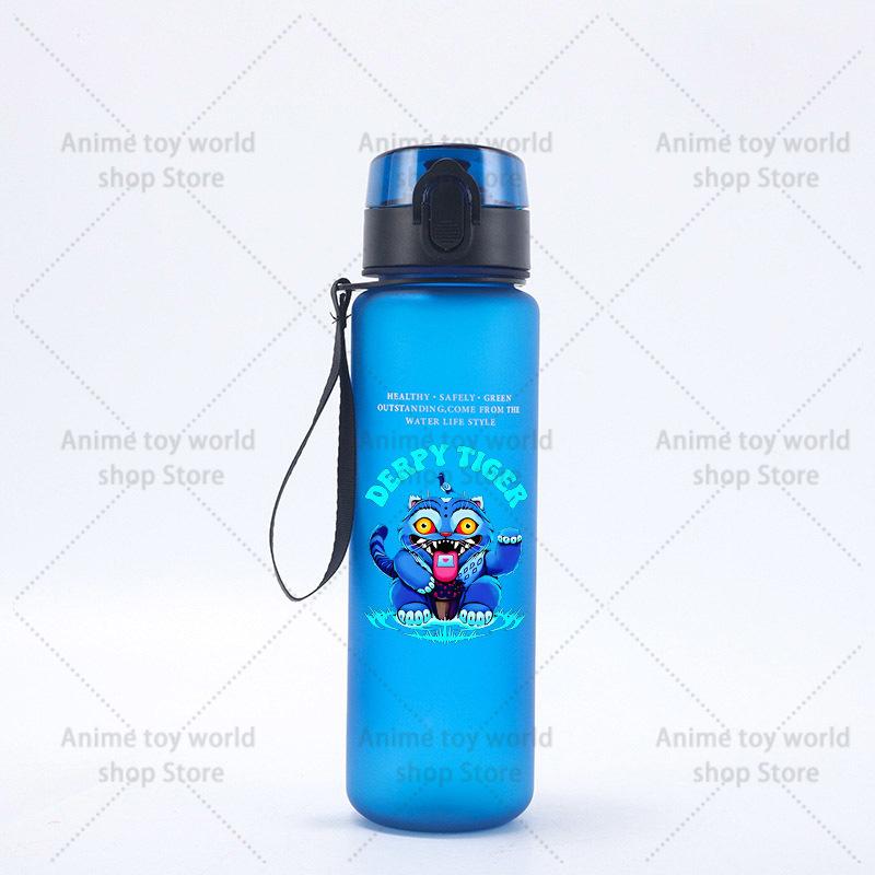 KPop Demons Hunters Large Capacity Sports Water Bottle Motivational Leak Proof Portable Reusable Cups Outdoor Travel Gym Jugs