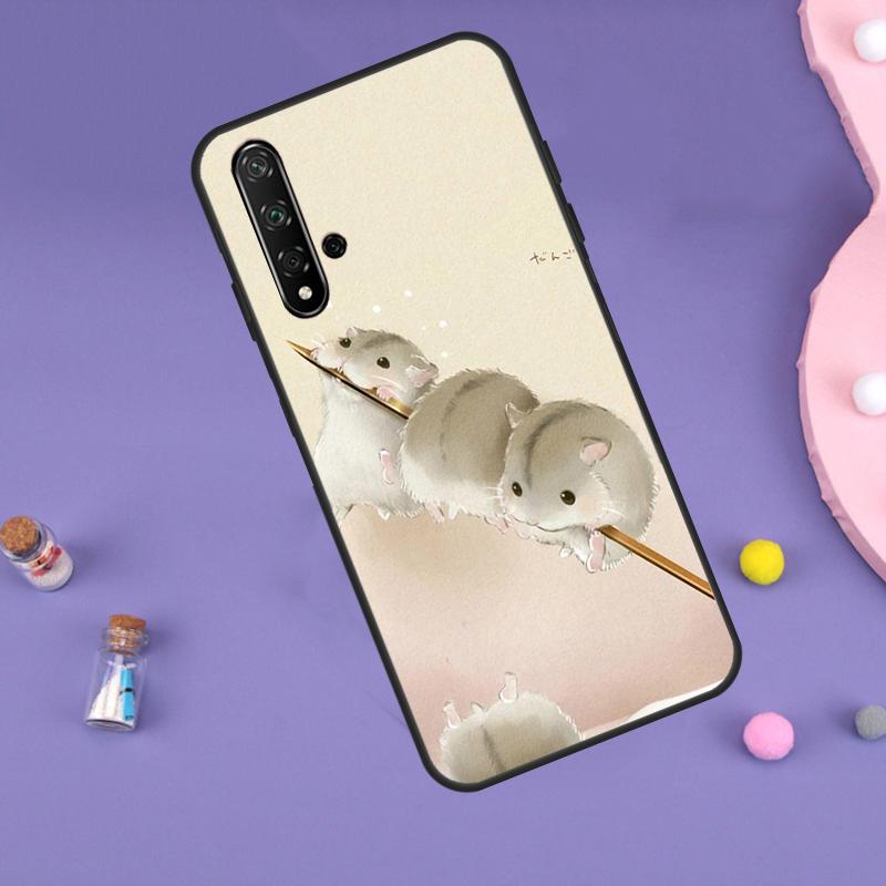 Чехол Hamsters для Huawei P30 P20 P40 Lite Nova 5T 11i 8i 3i 9 10 SE 11 Pro Y90 Y70 Y61 Y60 Y91