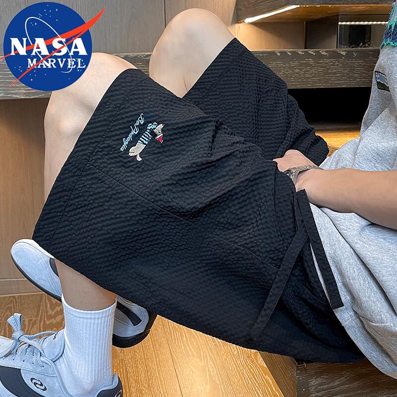 Летние широкие пятиточечные шорты NASA MARVEL для мужчин