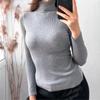 Turtleneck Sweater Knitted Bottoming Shirt Autumn and Winter Sweater Turtleneck Pullover Sweater Women