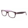 Full Rim Square Black Purple Smartbuy Collection Rumbo Am87e Fashion Unisex Eyeglasses