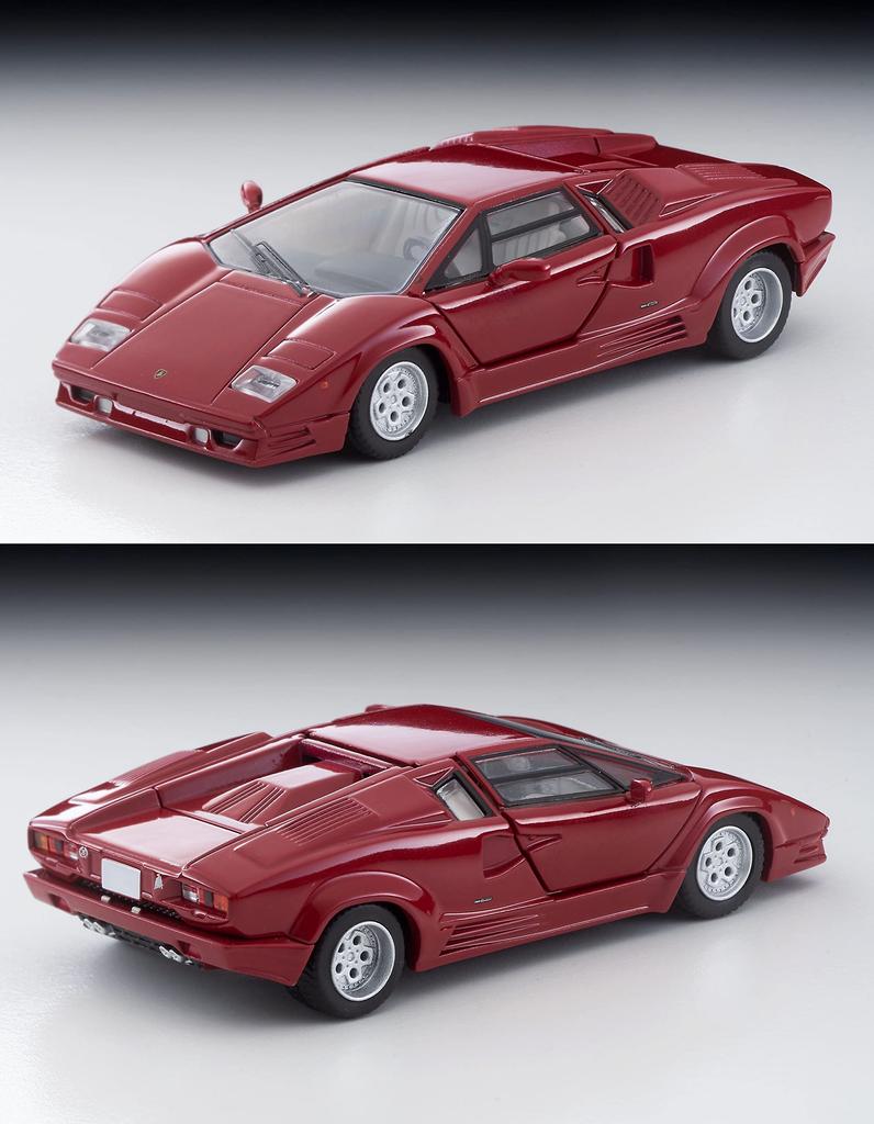 Tomica Limited Vintage Neo Lamborghini Countach 25th Anniversary Red Finished Product 1/64 LV-N