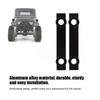 RC Car Aluminium Alloy Anti Collision Plate Fixing Seat Upgrade Accessory for RGT 136100 1 10