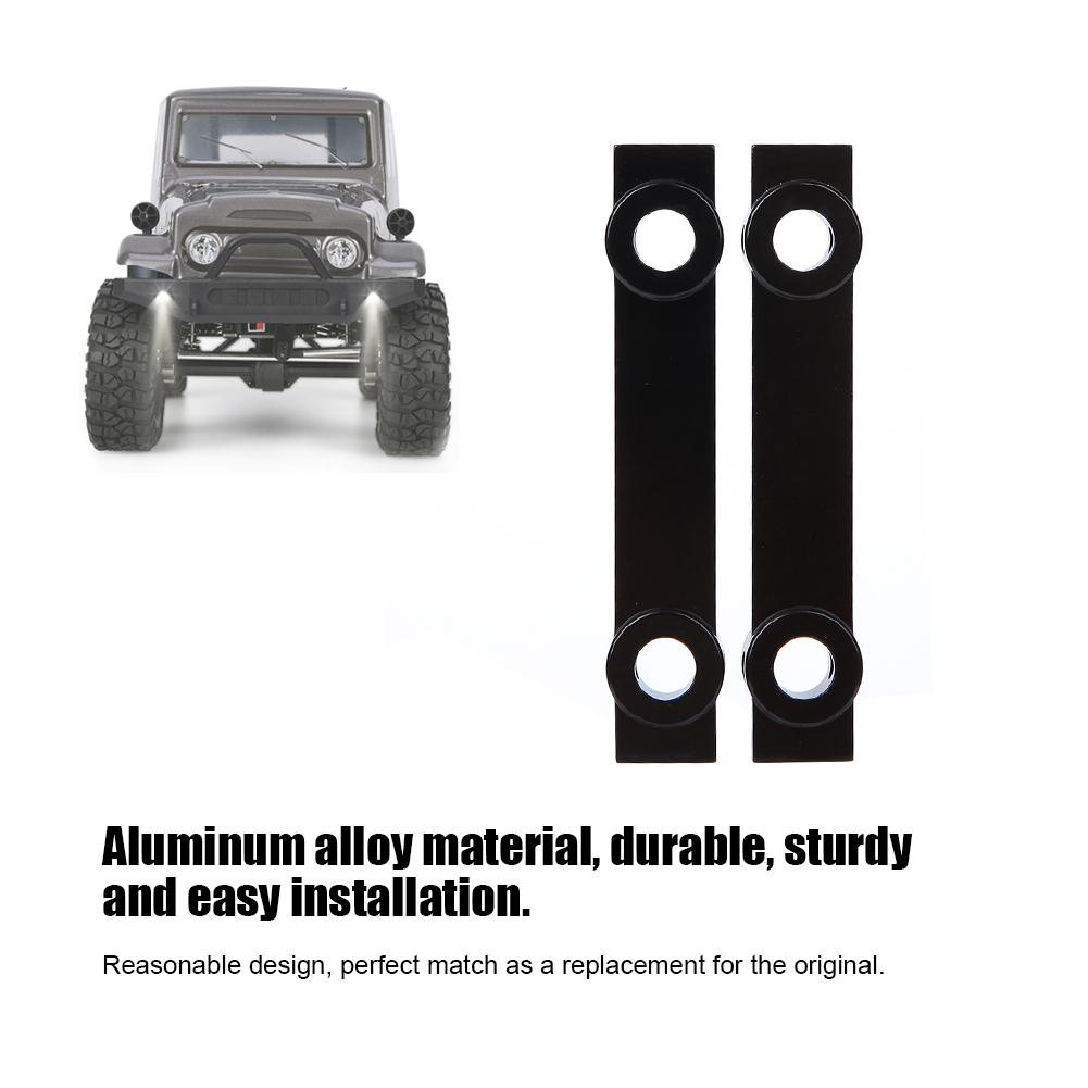 RC Car Aluminium Alloy Anti Collision Plate Fixing Seat Upgrade Accessory for RGT 136100 1 10