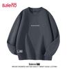 Baleno Men's Letter Print Crew Neck Sweatshirt