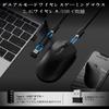 Wireless Gaming Mouse Top Class Accuracy Wireless Mouse Mode Mouse AJ139 PRO Rechargeable 26000DPI Adjustable Compatible FPS Gaming Black [Lightweight
