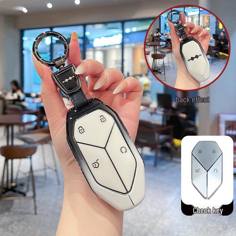 BYD Formula Leopard Key Cover: Fits Leopard 3, 5, 8 & Includes Titanium 3 Metal Key Ring