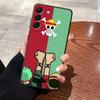 Ones Pieces Luffys Zoros Cartoon Case for Samsung Galaxy A34 A12 A13 A72 A73 A17 A24 A14 A15 A51 A52 A23 A54 A71 A16 Phone Cover