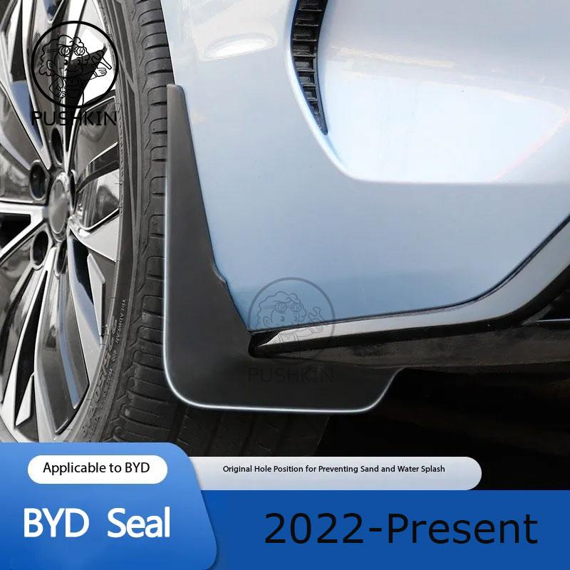 4 шт. Брызговики ДЛЯ BYD Seal EV 2025 2024 ATTO 4 Грязезащитные щитки Крыло Защита от брызг Брызговик Брызговик Автомобильные аксессуары Авто Стайлинг