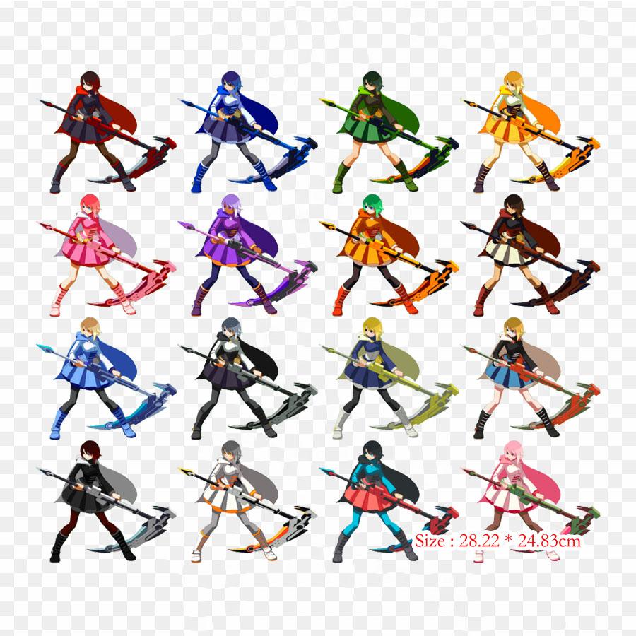 Blazblue Tag Battle Calamity Trigger Iron On Heat Transfer Printing Vinyl Patches Sticker for Clothes DIY Appliques Washable Patches