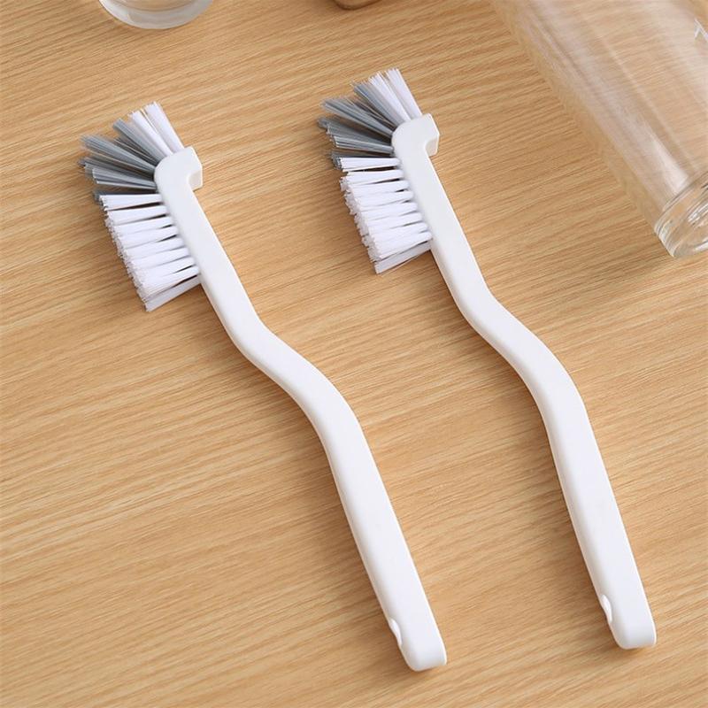 Чистая узкая щетка для чистки пластиковых бутылок с длинной ручкой, стеклянная трубка для чистки кастрюли, щетка для миски, инструменты для домашней кухни