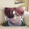 HHayato Suo WWINDBREAKER Square Sofa Pillow Cover Solid Color Living Room Home Decor Cushion Case