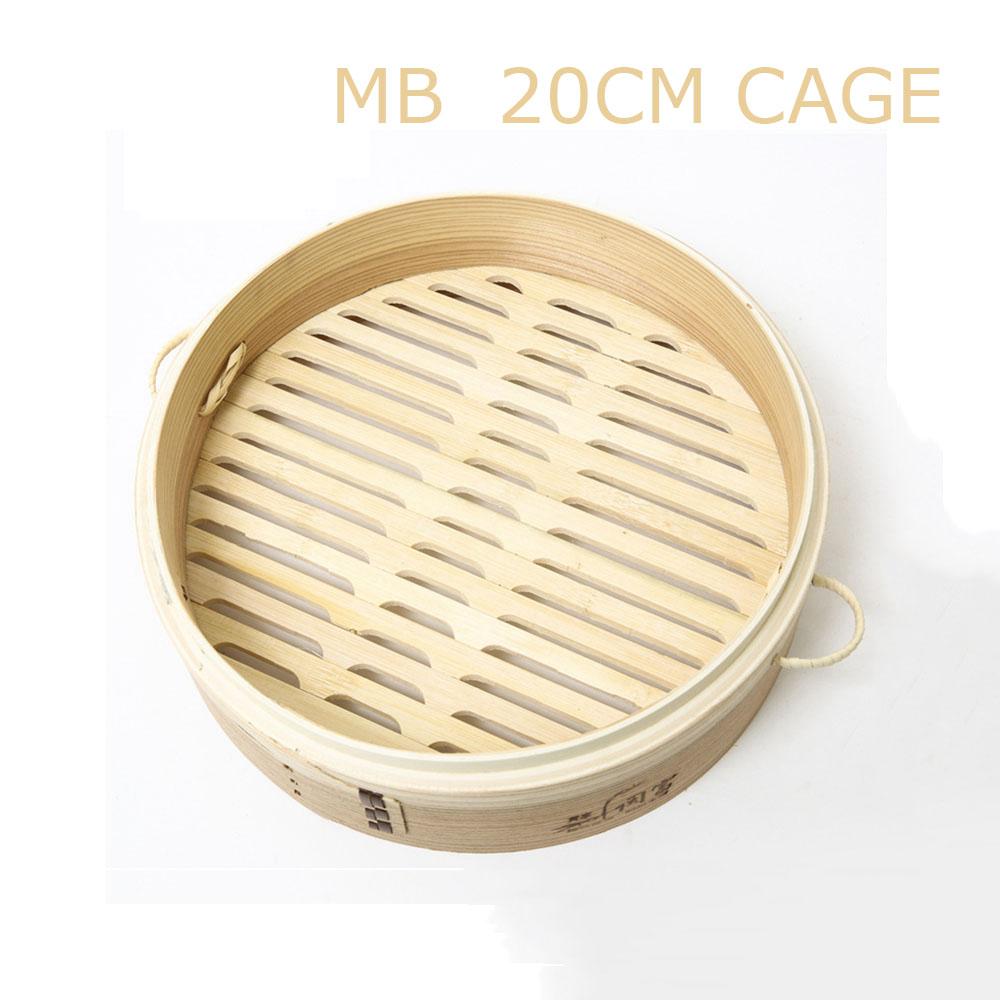 См Димсам с Ручкой Крышка Булочки Изготовление Посуда Готовка Кухонный Инструмент Клетка Корзина Бамбуковая Пароварка