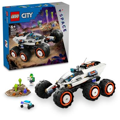 LEGO Городской исследовательский звездоход и игрушка-пришелец Подарок на день рождения Блок Образовательный Рождественский Мальчики Девочки Дети 6 лет 7 лет 8 лет