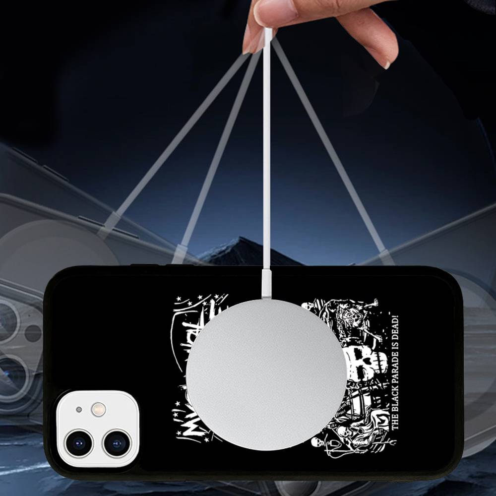 My Chemical Romance Phone Case Magnetic Case For IPhone 16 14 13 12 11 15 Pro Max Plus For Magsafe Wireless Charge Cover