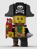 Новая минифигурка пирата MOC, модель, домашний декор, строительные блоки для мальчиков и девочек, в качестве праздничных подарков