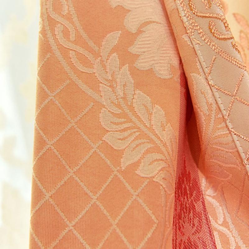 Роскошные Современные Жаккардовые Светонепроницаемые Шторы - Высокоточное Тканое Полотно с Термоизоляцией, Портьеры для Окон, Домашний Декор