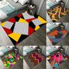 Living Room Carpet Abstract Coffee Table Mat Absorbent Non-slip Bathroom Mat Bedroom Bedside Rug