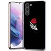Ярко-красные розы Цветы Чехол для телефона для Samsung A54 A14 A24 A34 A17 A37 A57 A55 A35 A25 A15 A13 A23 A33 A53 A07 A05S A04S A03 A7