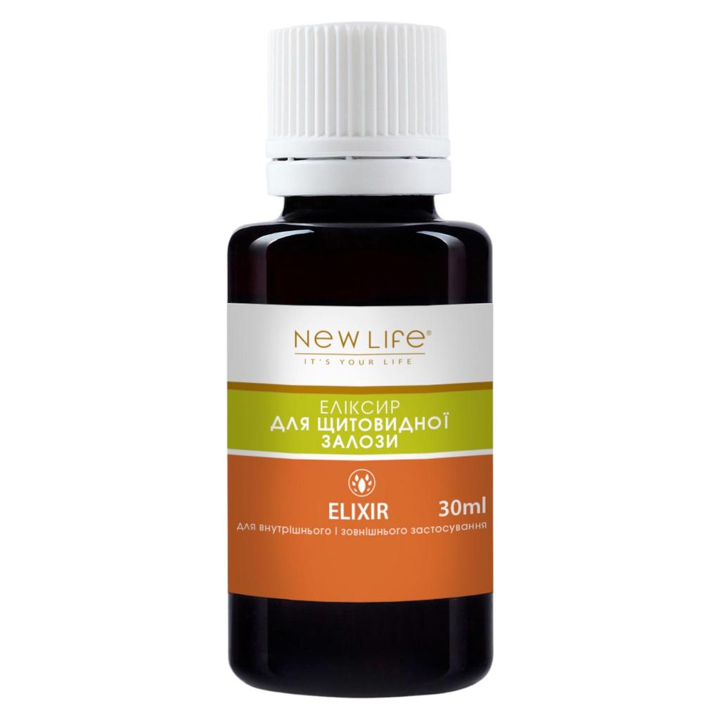 Эликсир для Щитовидной Железы на Травах Диетическая Добавка New Life