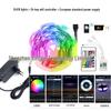 RGB светодиодная лента с голосовым управлением: Цветные самоклеящиеся обои с Bluetooth-музыкой и умными функциями WiFi