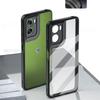 Противоударный матовый чехол для телефона Moto G06 Жесткий акриловый Мягкий бампер Прозрачная задняя крышка Чехол для Motorola Moto G06 Power Funda