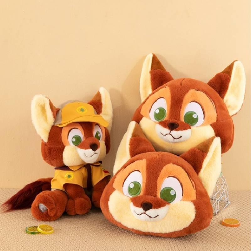 Trendy Animal Nick Judy Plush Fox Bunny Detective Dolls Stuffed Toy Bundle