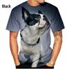 Новая модная футболка с 3D принтом в виде животных и собак, мужская и женская летняя повседневная футболка с коротким рукавом