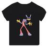 Summer Cotton Children's T-shirt The Amazing Digital Circus Cartoon Pattern - Suitable for Summer Dressing
