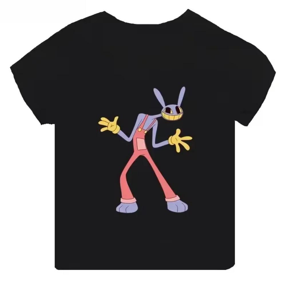 Summer Cotton Children's T-shirt The Amazing Digital Circus Cartoon Pattern - Suitable for Summer Dressing