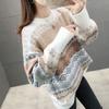 Retro Plus Size Sweater for WomenAutumn and Winter Loose Round Neck Outer Knitted Sweater
