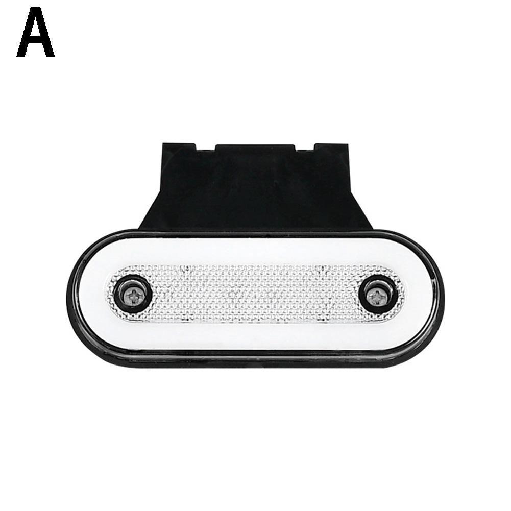 Боковой габаритный фонарь для грузовика, габаритный фонарь с кронштейном для каравана, прицепа, тягача, грузовика, предупреждающий свет, автомобильная внешняя лампа 12 В 24 В