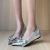 Женские туфли-лодочки, обувь с острым носком, лоферы, осенняя мода, для ходьбы, бега, спорта, уютные женские кроссовки, тренд 2025, женские туфли