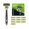 Dorco Pace 3D Motion Shaving Razor 1 Handle + 11 Cartridges Set