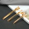 50 шт./набор 6/7/8 см Золотые высококачественные заколки для волос для DIY ювелирных изделий, укладки волос, металлические инструменты, заколка-крокодил, аксессуары для головных уборов