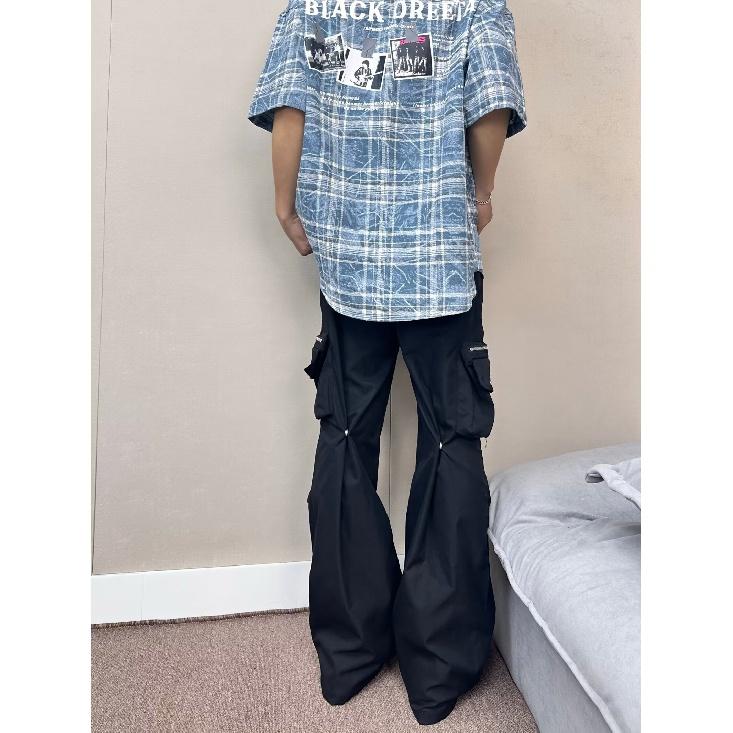 Летняя новая повседневная рубашка с рукавами пять четвертей, свободная рубашка большого размера с короткими рукавами для мужчин и женщин