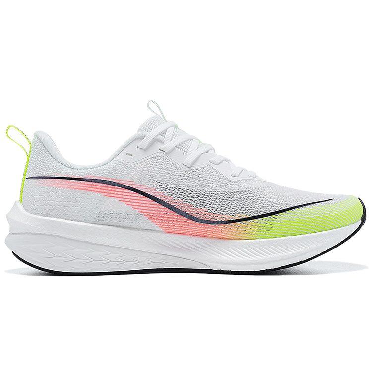 Li Ning Red Hare 6 Pro Текстиль, ТПУ Низкие Марафонские Беговые Кроссовки Мужские Белые ARMT013-1