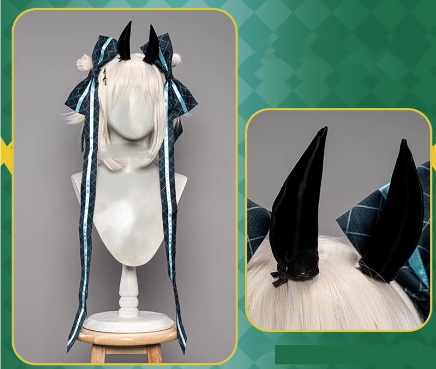 Lavender Miku Little Devil Cosplay Costume with Horns and Wings, Size S, Halloween, Christmas