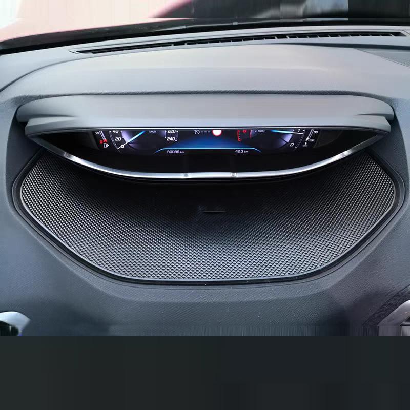 Для Peugeot 3008 5008 GT 2016 2017 2018 2019 2020 2021 2022 2023 Автомобильная приборная панель Противоскользящий коврик Дисплей Приборные панели Аксессуары