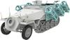 Модели Снеговика Масштаб Немецкий Бронированный Транспортер Sdkfz с Ракетой Пластиковый SP358004 1/35 251/1D 28/32см Крепление, Модель, (Военная техника)