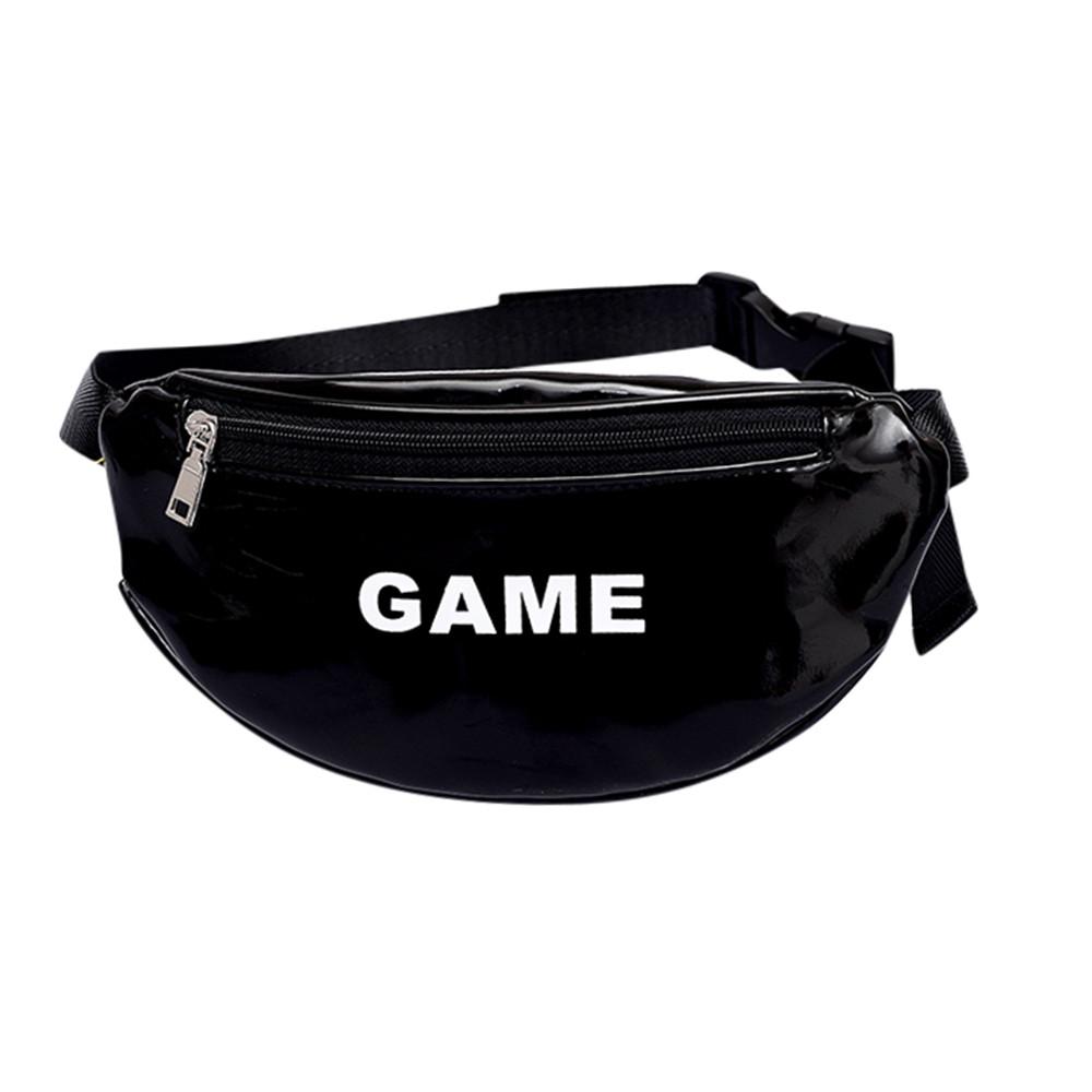 Студенческая уличная детская сумка через плечо для мальчиков и девочек с буквенным принтом, нагрудная сумка, сумка для телефона