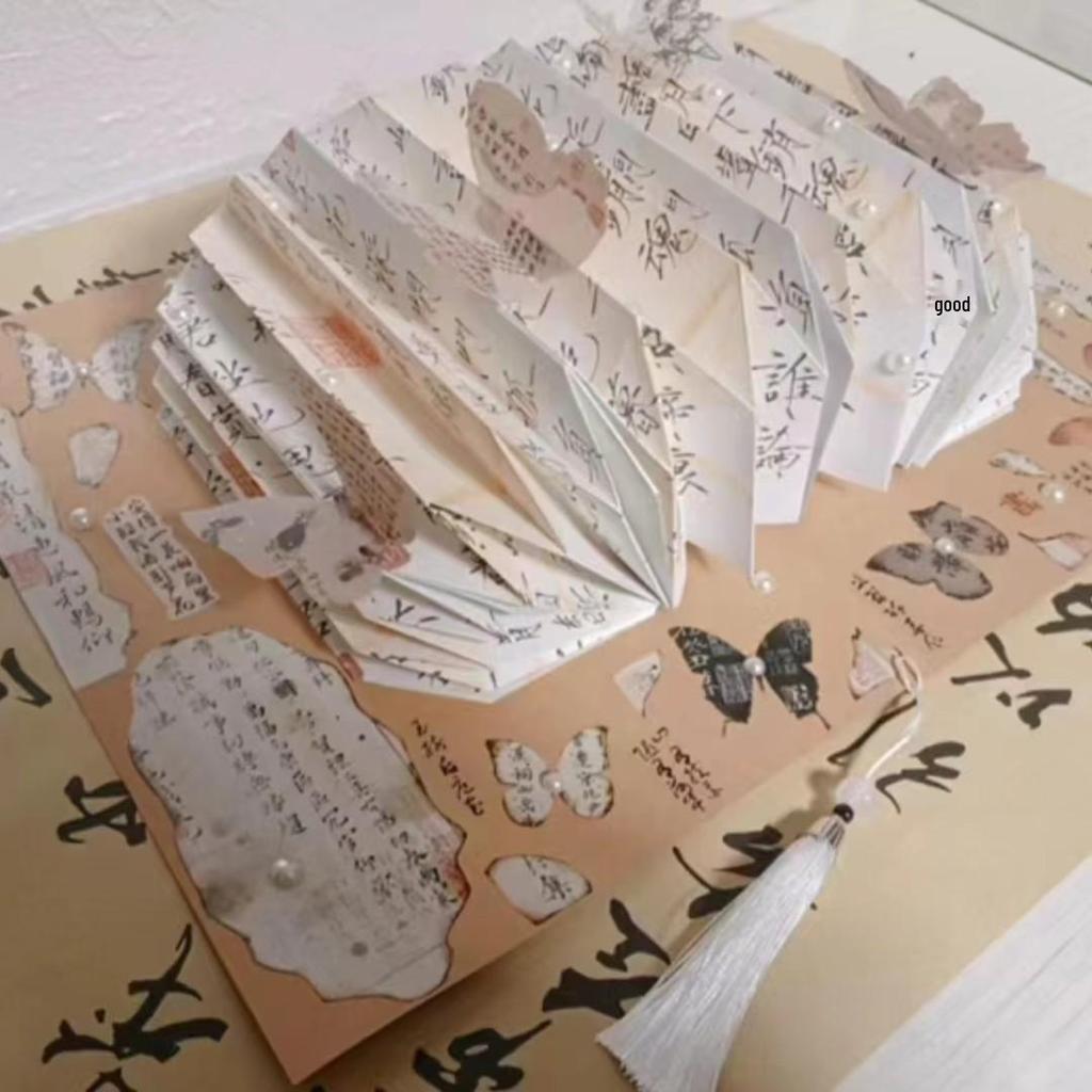 Набор для создания DIY Pop-up Книжного Светильника-Бабочки в Подарок на День Святого Валентина или Циси