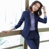 Women's High-End Formal Suit for Autumn/Spring - Elegant Workwear for Beauty Salon & Jewelry Store