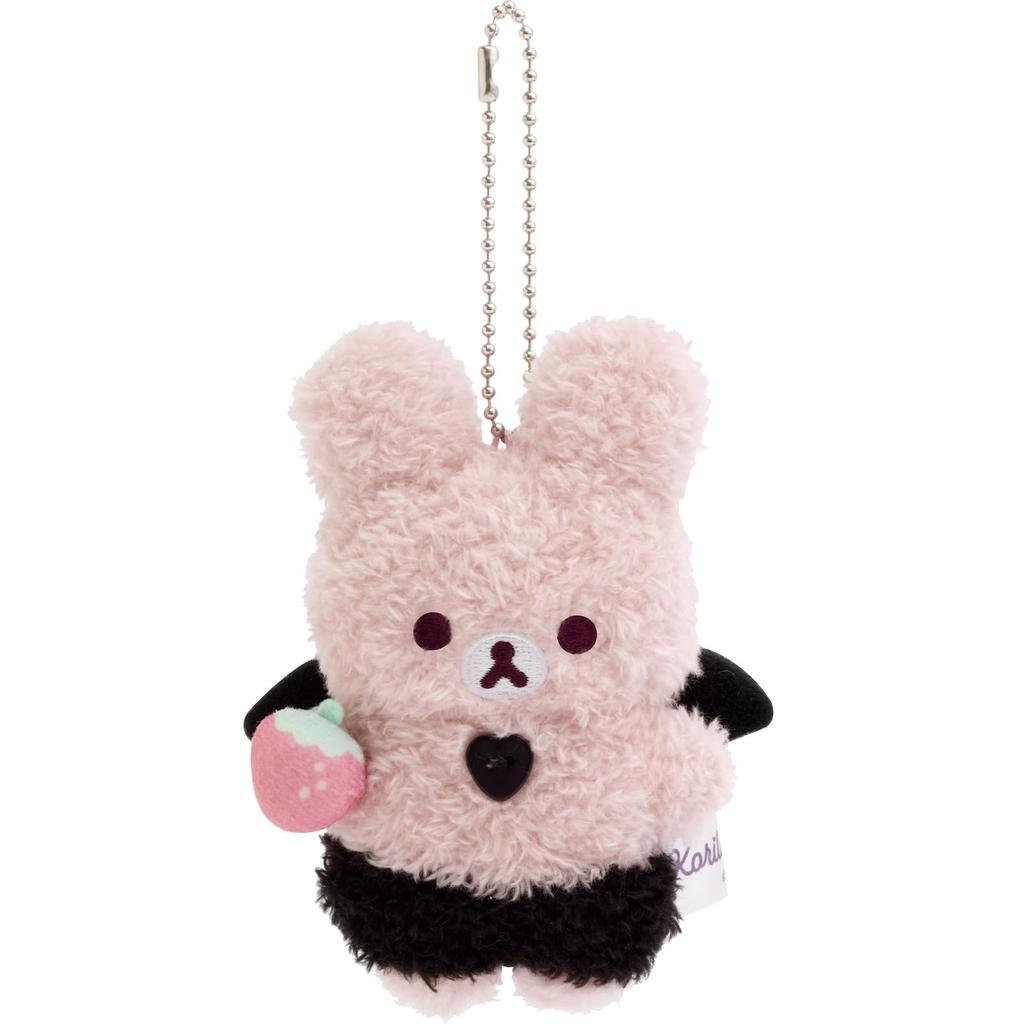 Rilakkuma Little Devil Hanging Plush Toy Little Devil Rabbit Plush Toy MV07101 H110 X W80 X D45mm San-X "Korilakkuma's Mood" (Pink) Size Approx.
