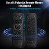Backlit 2.4G   Mouse Wireless Keyboard Voice Control 6-  Motion Sensing Backlight IR Learning for     TV BOX PC