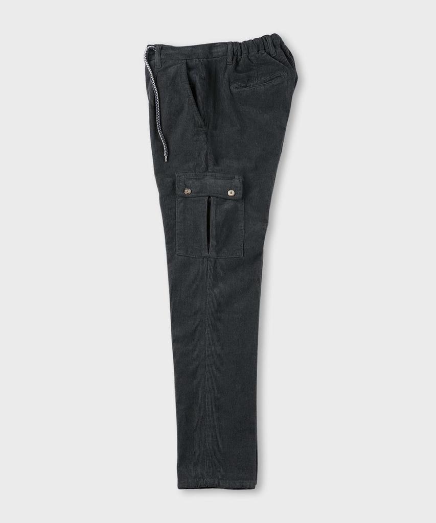 PANICALE Drawstring Corduroy Cargo Pants 2 Colors