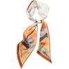 Autumn new thin and narrow silk scarf women's Korean version summer decoration matching shirt suit scarf headband streamer