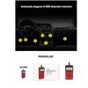 icreative Новейший V309 ELM327 12 В OBD2 Автомобильный диагностический сканер кодов Поддержка полной OBDII Obd 2 диагностической функции с несколькими языками