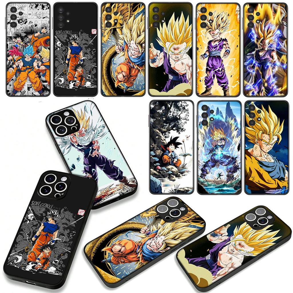 Чехол для телефона Гоку из Dragon Ball Сон Гохана для Apple iPhone 15 14 16 Plus 12 13 Mini 17 Pro Max + ProMax 16E Air Casing Case