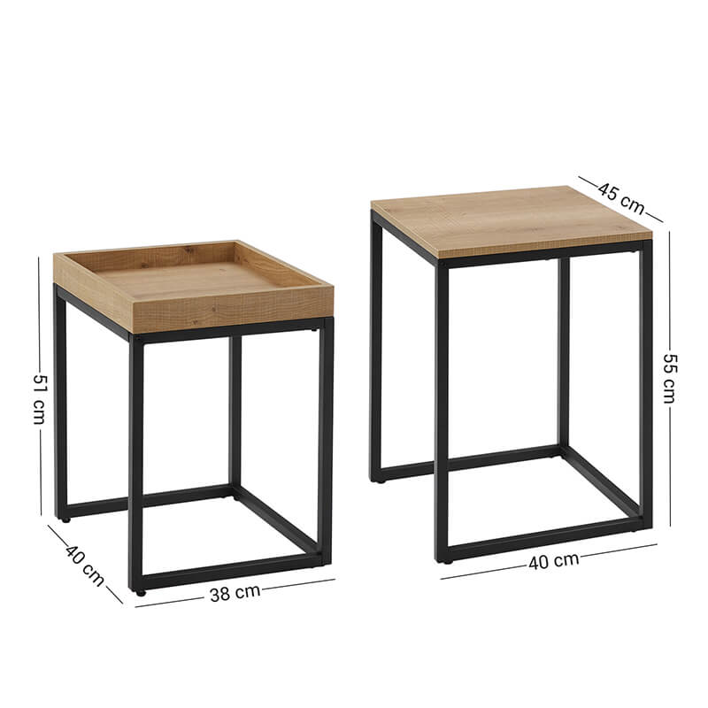 2-piece coffee table - LNT02N